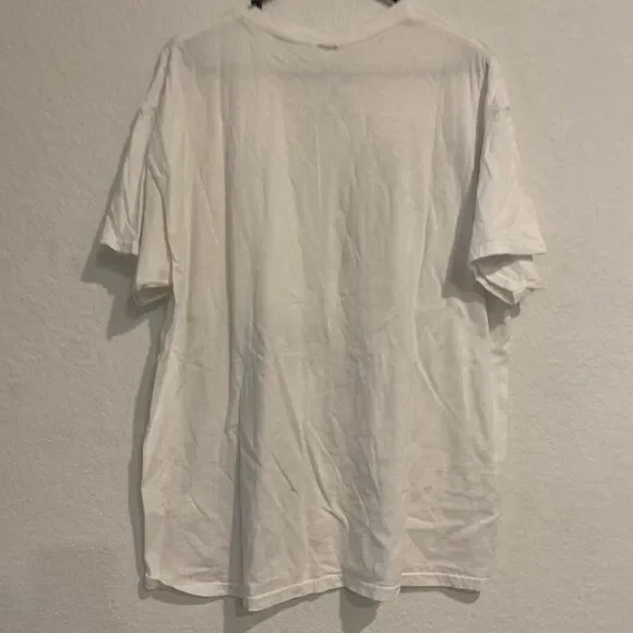 White Tupac graphic tee with a boxy fit - Picture 5 of 5